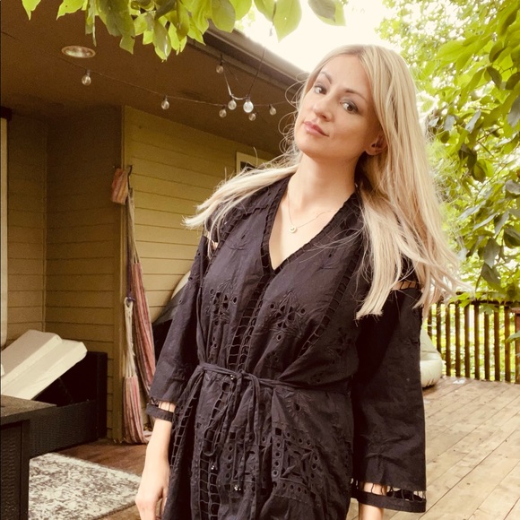 Free people vintage voile dress size medium lowest price - Picture 2 of 7